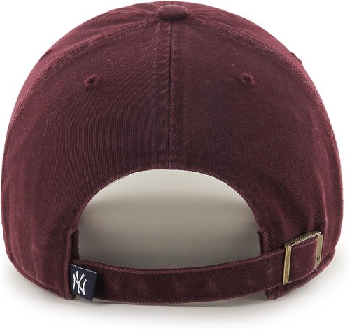 New York Yankees '47 Clean Up Cap - Stylish Maroon Design for Ultimate Comfort