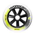 Rollerblade Unisex - Adult Hydrogen 125/85A (6 Pieces) 6 Inline Skate Wheels, White, 125 mm/85A