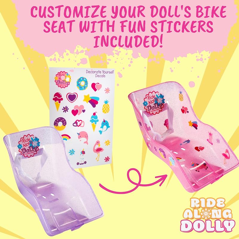 Doll Bicycle Seat Universal Fit for 18" Dolls & Plush Toys