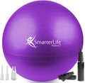 SmarterLife Exercise Ball - Anti-Burst Yoga Ball for Fitness & Stability | Ideal for Core Workouts & Pregnancy