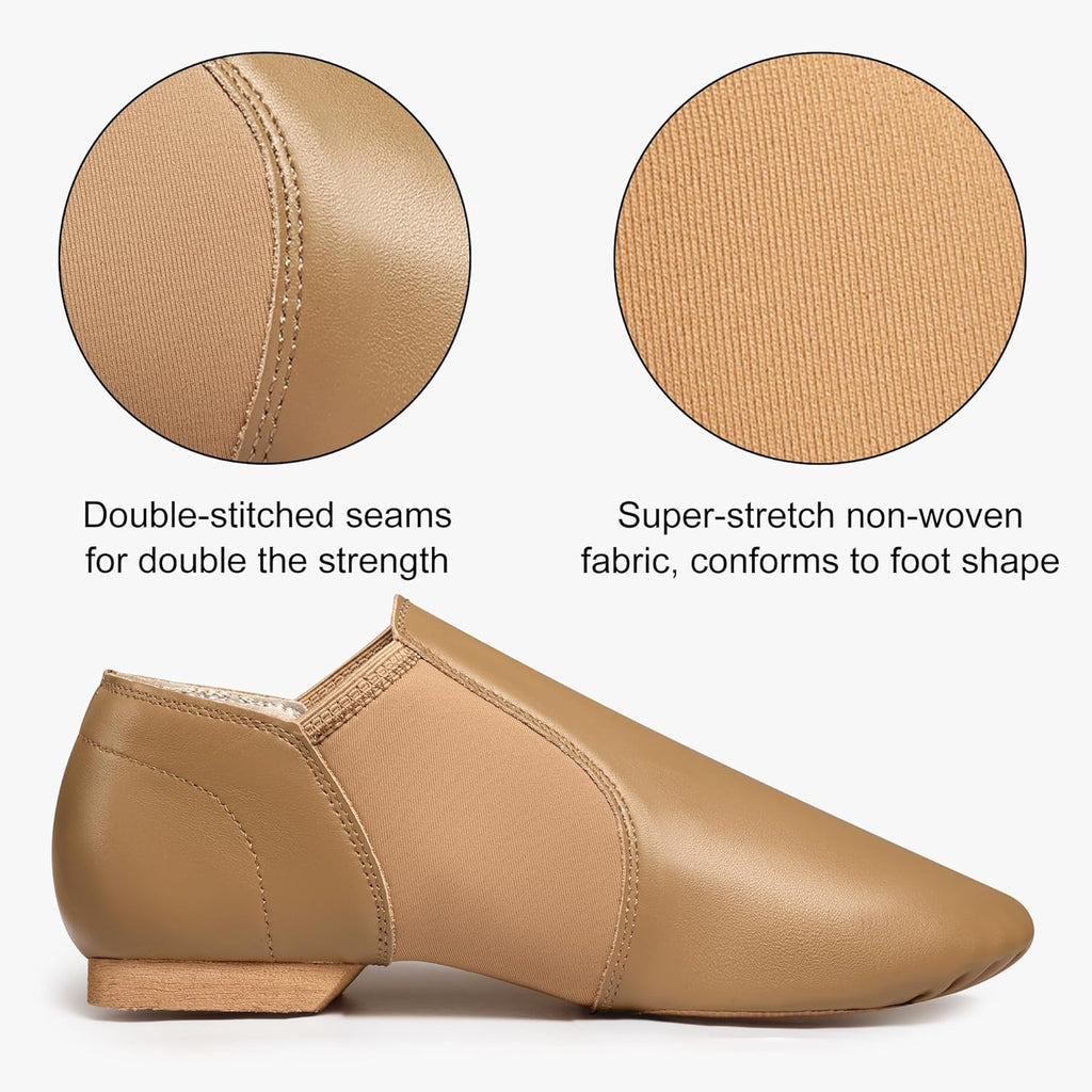 ARCLIBER Jazz Shoes for Women - Comfortable Slip-On Design for Big Kids | Stylish Dance Footwear