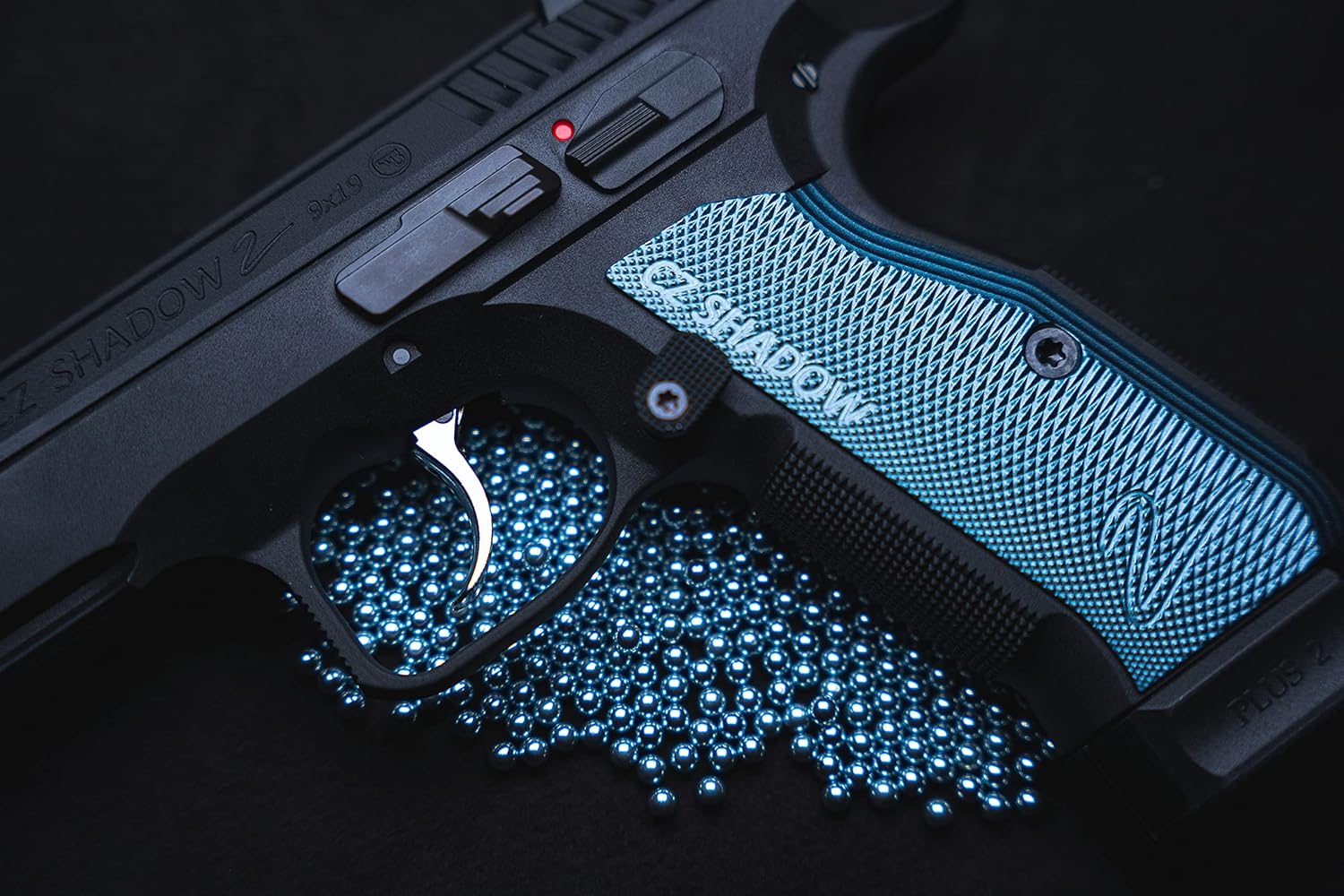 ASG CZ Shadow 2 CO2 BB Airgun - Realistic Shooting Experience | Ideal for Target Practice
