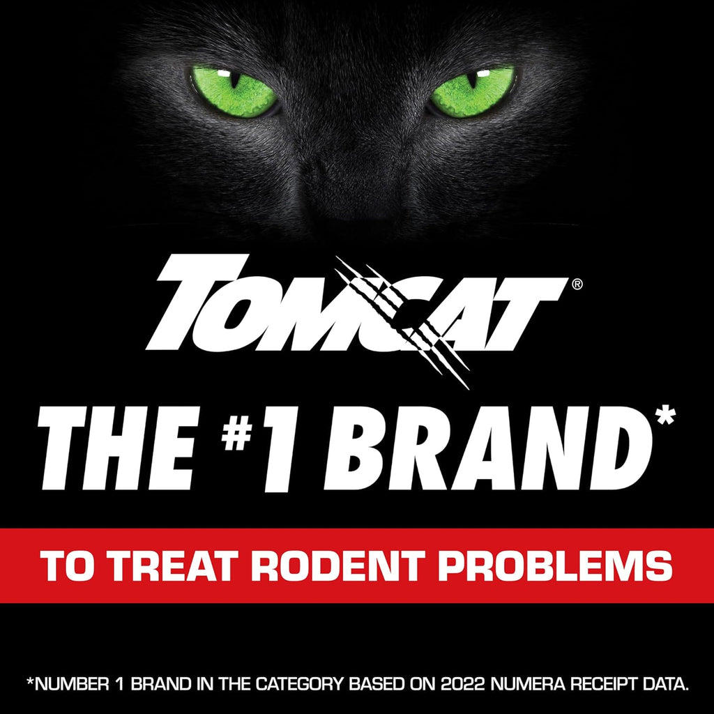 Tomcat Bromethalin Bait Chunx - Effective Rat and Mouse Control Blocks | 4 lbs for Agricultural Use