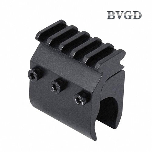 BVGD Flashlight/Laser Sight Barrel Clamp Mount Weaver Base Adapter