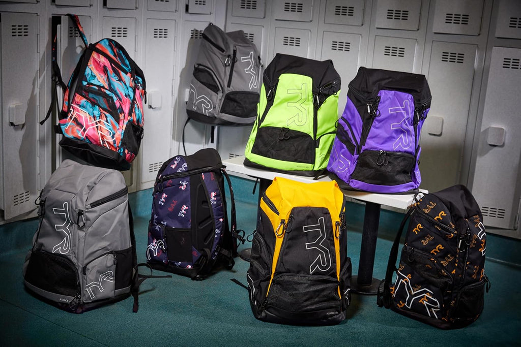 TYR Alliance Backpack | Wet/Dry Athletic Gym & Pool Bag - 45L Capacity, Ergonomic, Water-Resistant