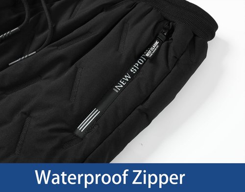 Nopuper Mens Winter Warm Sweatpants Thick Sherpa Lined Track Pants Thermal Active Running Joggers with Pockets