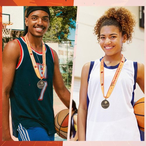 Award Medals | 2'' Funny Sports Trophy - Goat Design for Basketball, Cross Country & Swimming Events