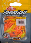 Berkley PowerBait Power Nymph - Yellow/Orange Fishing Lures | 1" Size (12 Count)