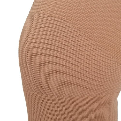 medi Seamless Knit Knee Support Compression Sleeve w/Band Beige LG