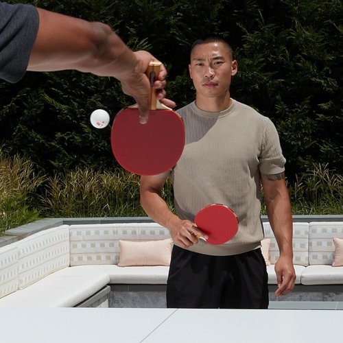 ESPN Ping Pong Set - Complete Table Tennis Accessories with Paddles, Balls & Travel Case