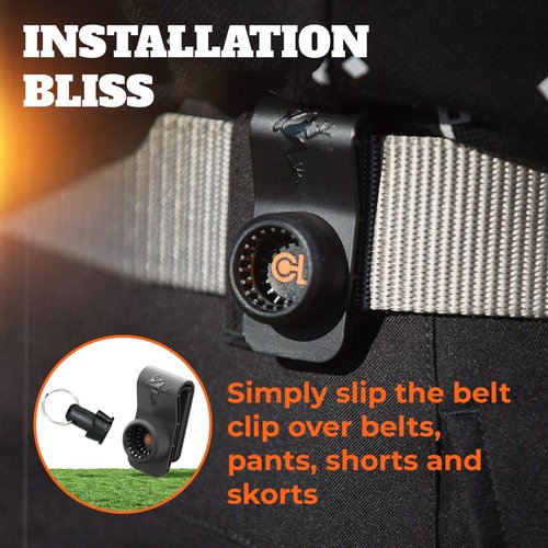Frogger Golf Magnetic Belt Latch-It Accessory Attachment System - Secure & Quick Golf Gear Access, Hands-Free Equipment Management, Award-Winning Technology for Belts, Shorts, Skorts