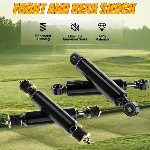 Enekerp Club Car Front and Rear Shock Absorbers Kit, Golf Cart Shocks Fit Club Car DS (1988-UP) Gas&Electric, Precedent (2004-UP) Gas&Electric Models, Set of 4, OEM# 1014235 1014236