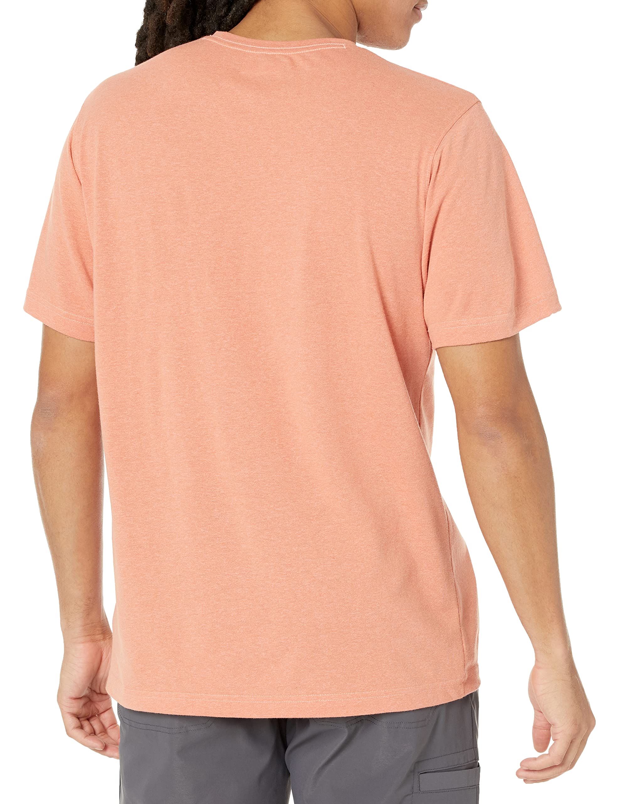 Columbia Men's Thistletown Hills Short Sleeve, Summer Peach Heather, 3X Big