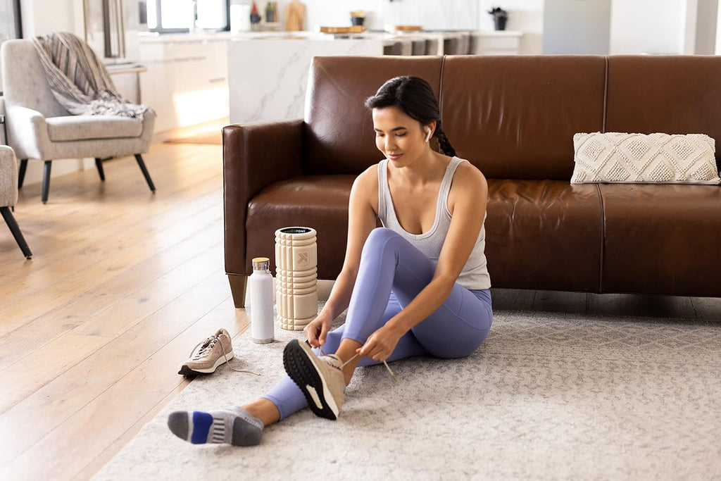 TriggerPoint Grid 1.0 Foam Roller - 13" Multi-Density Massage Tool for Deep Tissue Relief & Muscle Recovery - Enhances Mobility & Circulation