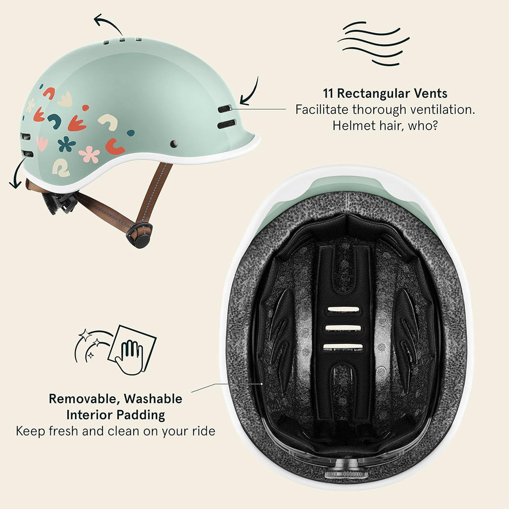 Retrospec Remi Kids Bike Helmet - Adjustable Safety Gear with Sun Visor & 11 Air Vents | Youth & Toddler Cycling, Skating & Scooters