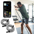 GolfForever Resistance Bands + 3-Month App Membership – Golf Exercise & Pain Relief Video Routines – Improve Flexibility, Gain Distance, Reduce Golf-Related Pain