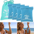 Mity Rain Sand Remover Mitt - Essential Beach Sand Eraser Wipe for Kids & Women | Blue, Talc-Free