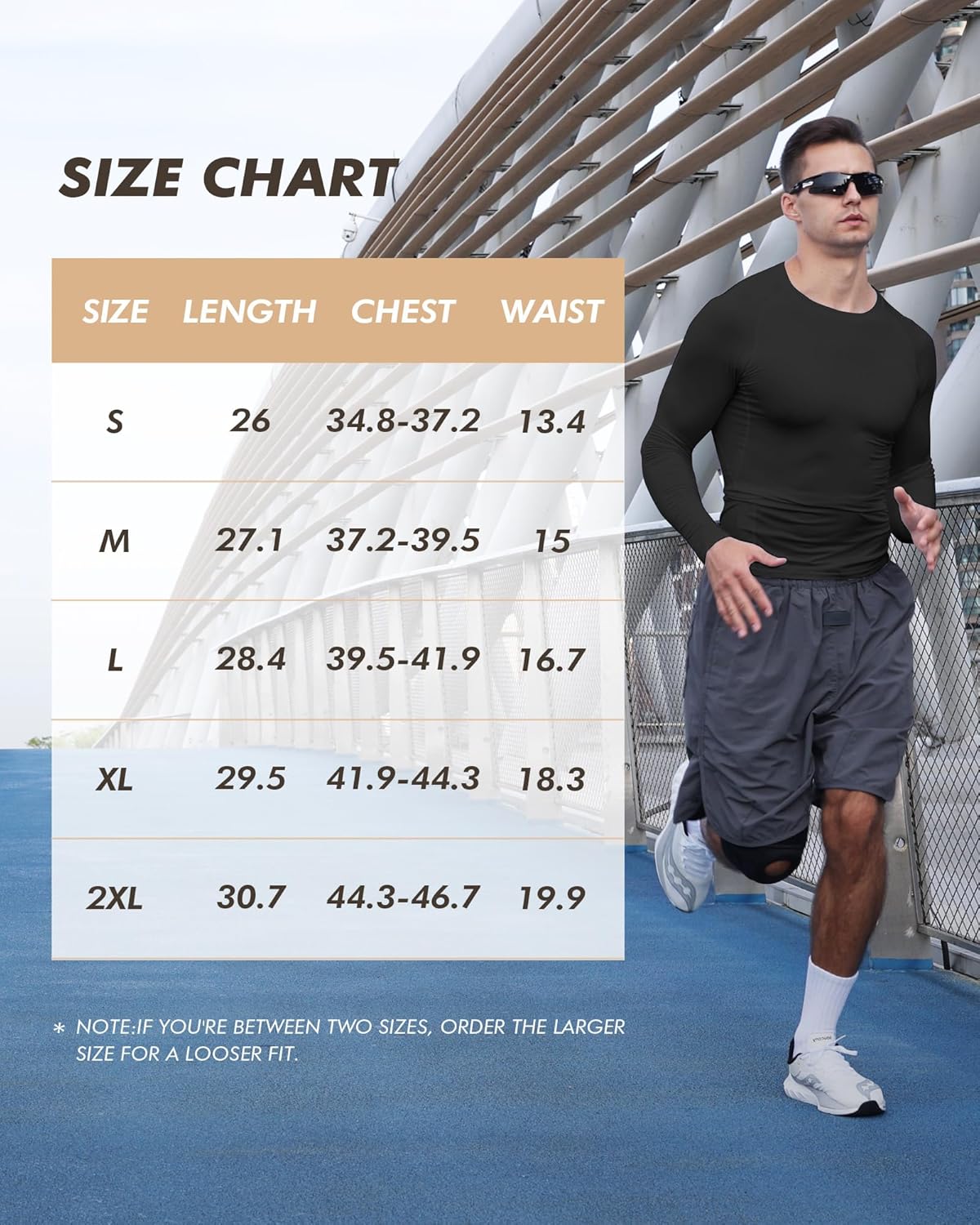 Skiennix Long Sleeve Compression Shirts - 5 Pack Black Quick-Dry Base Layer for Athletic Gym Wear