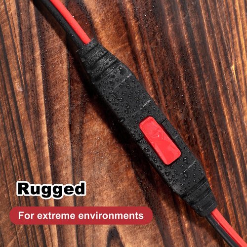 lasuroa Charger Extension Cable for Genius, 10-Foot X-Connect Battery Charger Cable Compatible with NOCO GC004 and More Accessory for Smart Battery