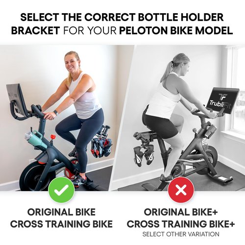 Extra Large Bottle Holders for Peloton Bike for Original Peloton Bike - All Metal Design - Fits YETI + Nalgene + Hydro Flask Accessory for Peloton (Original Peloton Bike and Cross Training Bike)