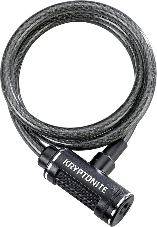Kryptonite Bike Lock Cable - 6ft Braided Steel Anti-Theft Security Lock for Bicycles & Outdoor Equipment