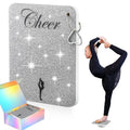 Seenelling Cheer Flyer Stand Training Board, Cheerleading Balance Trainer for Flyer Practice, Non Slip Cheer Training Equipment for Gym or Home(White)