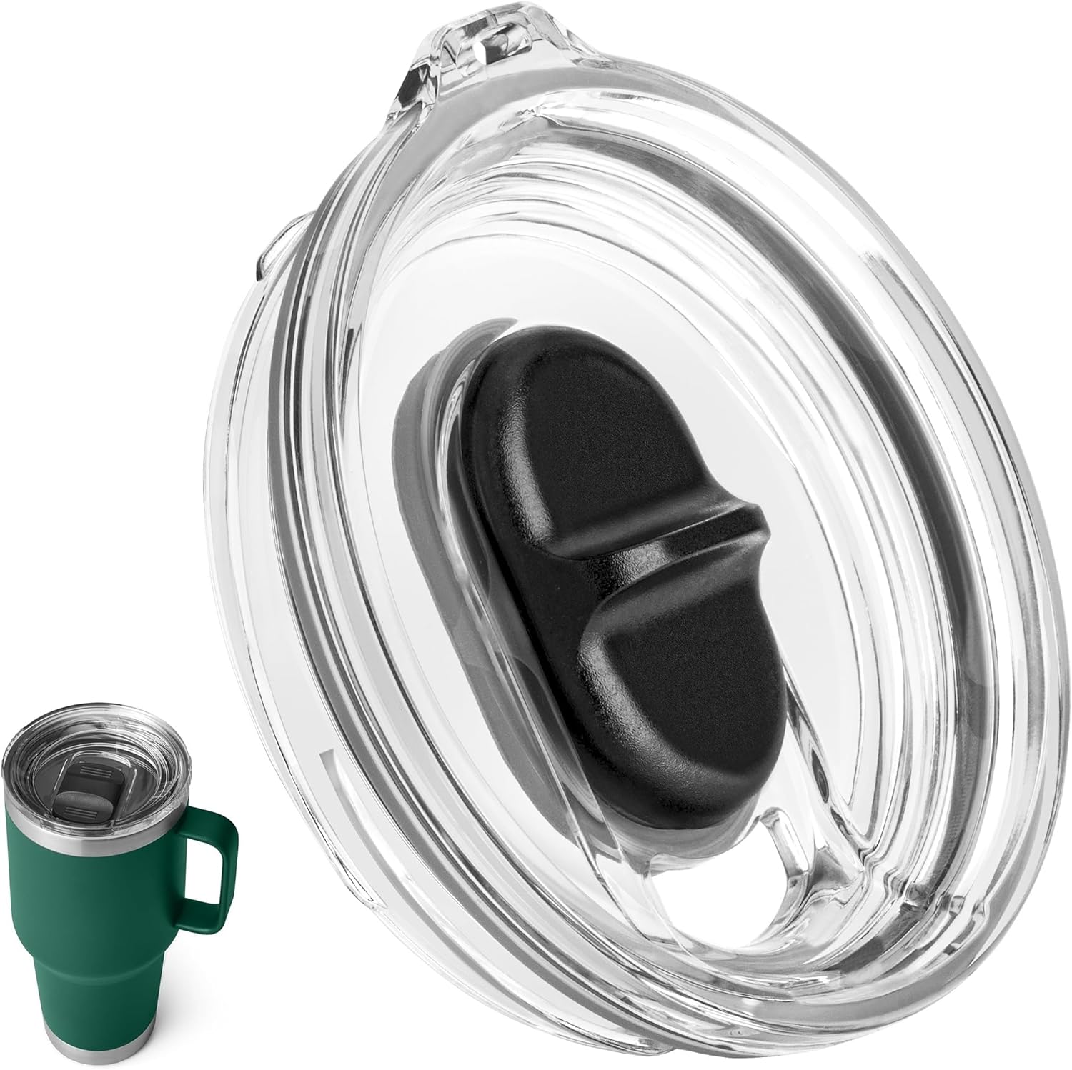 YETI 30 oz Stronghold Lid - 100% Leak-Proof Replacement for Rambler Travel Mug | Tumbler Screw Top
