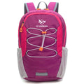 IVYGREEN Little Kids Hiking Backpack for Boys or Girls, Small Daypack for Camping or Travel (Purple, Medium)