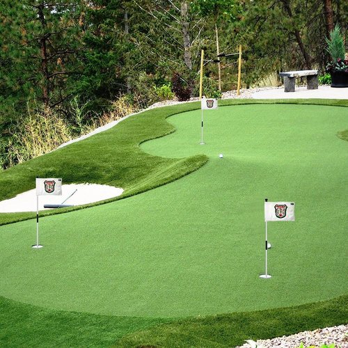2BUT Golf Pin Flag, Bushwood Country Club, Green, 8"x6", Fade Resistant, Nylon, Suitable for Indoor/Outdoor
