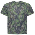 Mossy Oak Camo Men's Lightweight Short Sleeve Hunting Shirt for Men with Stretch, 3X-Large, Full Foliage