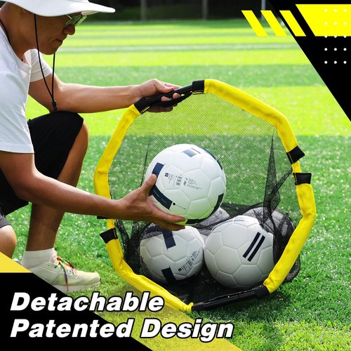 Happy Jump 3-In-1 Soccer Goal | Target Net for Practice & Skill Development