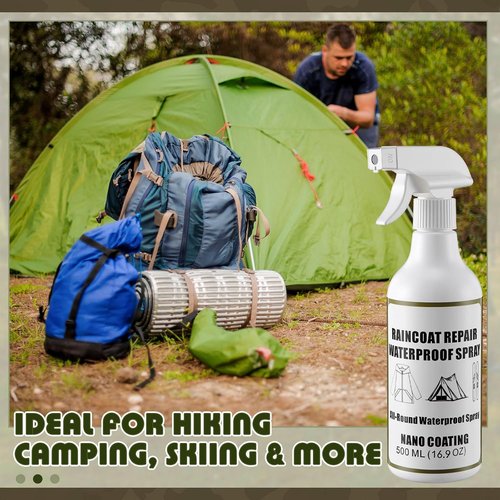 Leelosp Water Repellent Spray - Restore Waterproofing for Rainwear, Tents, Ski Gear & More