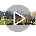 Suteck Double Camping Chair with Canopy - Blue, Foldable 660lbs Outdoor Loveseat with Shade and Coolers