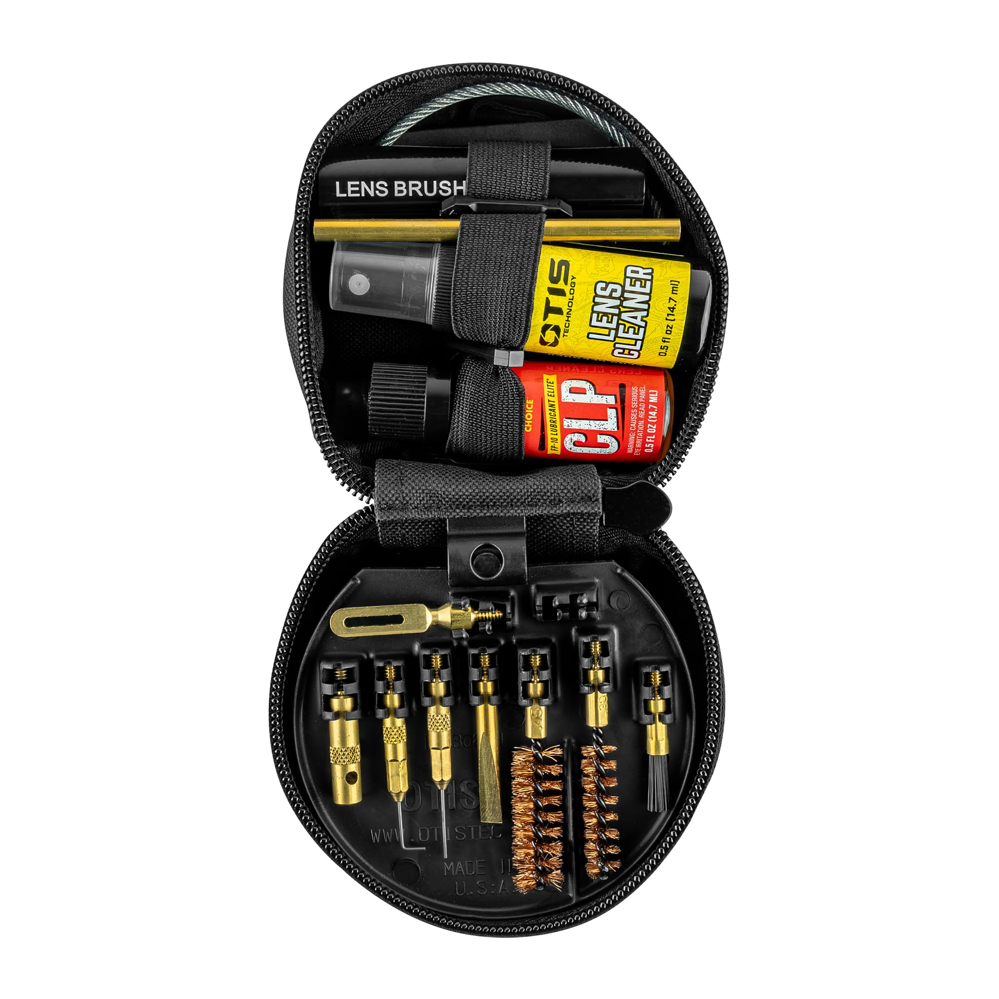 Otis Rifle Cleaning Kit for .308 Caliber, Includes Cleaning Rods, Brushes, Patches, Compact Design (FG-308-5)