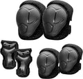 Skiennix Knee Pads Set for Kids - Protective Gear for Skating, Cycling & Rollerblading | Ages 3-10