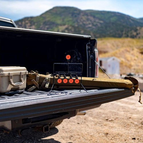 BB Shooting Target - Outdoor Resettable Design for .22 & .177 Caliber Pellet Guns | Heavy-Duty Steel