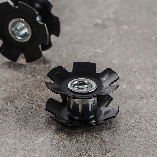 BikeHand Bike Bicycle Fork Star Nut Setting Installer Install Tool with 2 Free Star Nuts - Size 1-1/8”