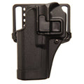 BLACKHAWK Serpa CQC Belt Loop and Paddle Holster For Glock 26/27/33, Right Hand, Matte Black - 410501BK-R