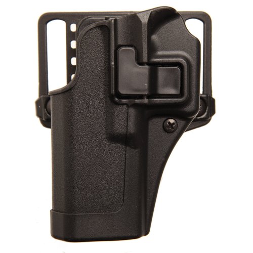 BLACKHAWK Serpa CQC Belt Loop and Paddle Holster For Glock 26/27/33, Right Hand, Matte Black - 410501BK-R