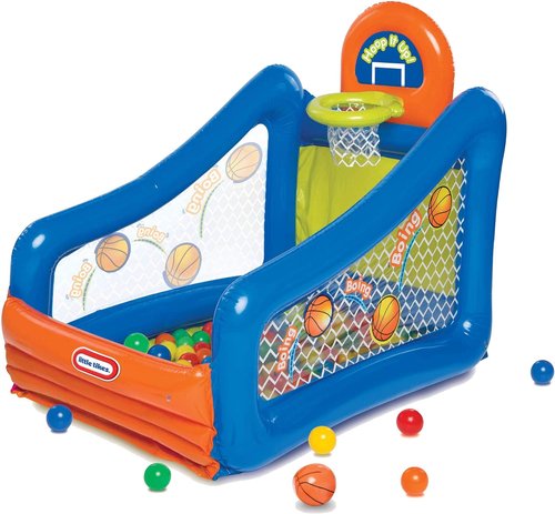 Little Tikes | Hoop It Up Value Pack - Fun Indoor & Outdoor Basketball Set for Kids