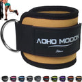 Comfortable Adjustable Ankle Straps - Gym Workout Leg Strap for Women | Glute Cuff & Kickback Foot Straps