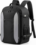 HOTOR Travel Backpack - TSA-Friendly Carry-On for Men & Women | Waterproof Pocket & Internal Straps, 18.9" x 13.0" x 8.3", Black