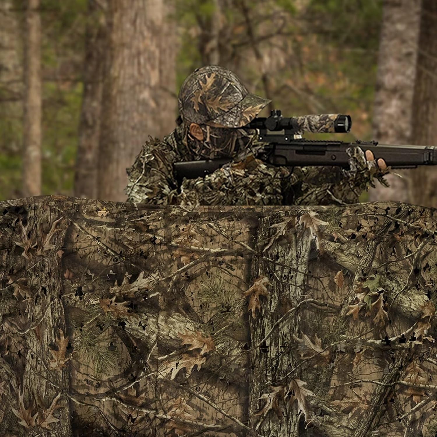Sitong Camo Netting - Bulk Roll for Hunting, Military Decor & Sunshade | Versatile Outdoor Use
