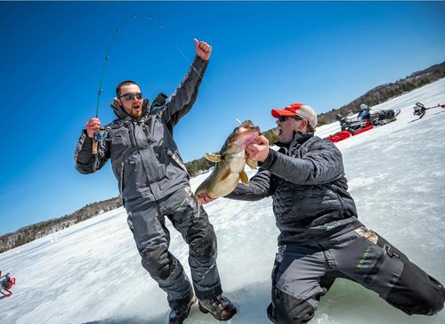 Berkley Trilene 100% Fluorocarbon Ice Fishing Line - Superior Strength & Sensitivity | 100 Yards