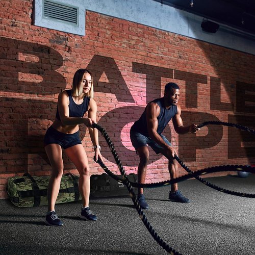 Yes4All Battle Rope No Cover 1.5in - 40ft