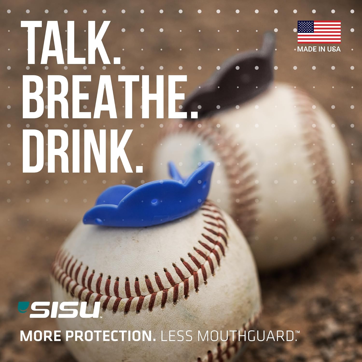 SISU Go Mouthguard - Low-Profile Snow White Protection for Soccer, Basketball & Action Sports | Remoldable Up to 20 Times