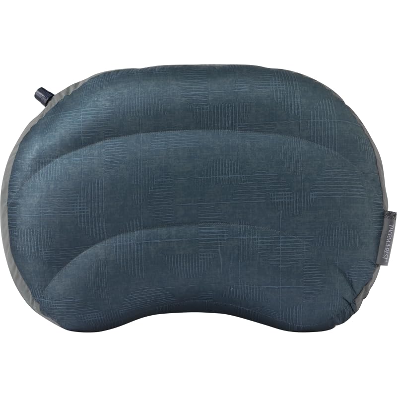 Air Head Down Inflatable Camping Pillow by Therm-a-Rest, Midnight Print - 11 x 15.5 Inches