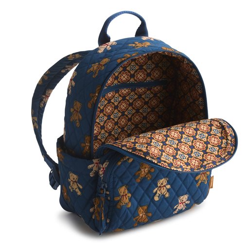 Premium Cotton Small Banbury Backpack, Bunch of Bears, One Size