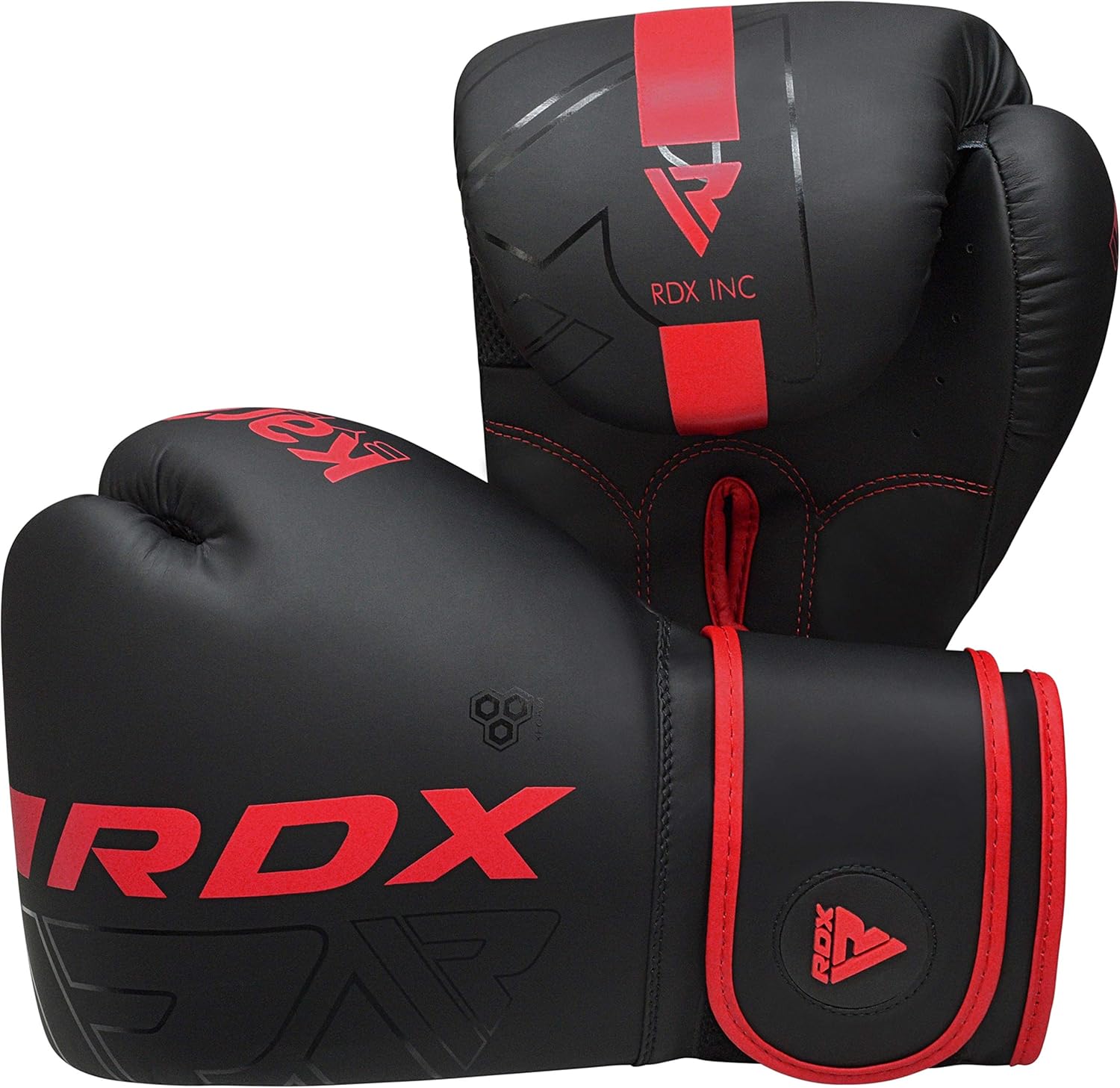 RDX Boxing Gloves - Pro Training & Sparring | Maya Hide Leather for MMA & Kickboxing | Ventilated Palm, Multi-Layered, 8-18 Oz Options