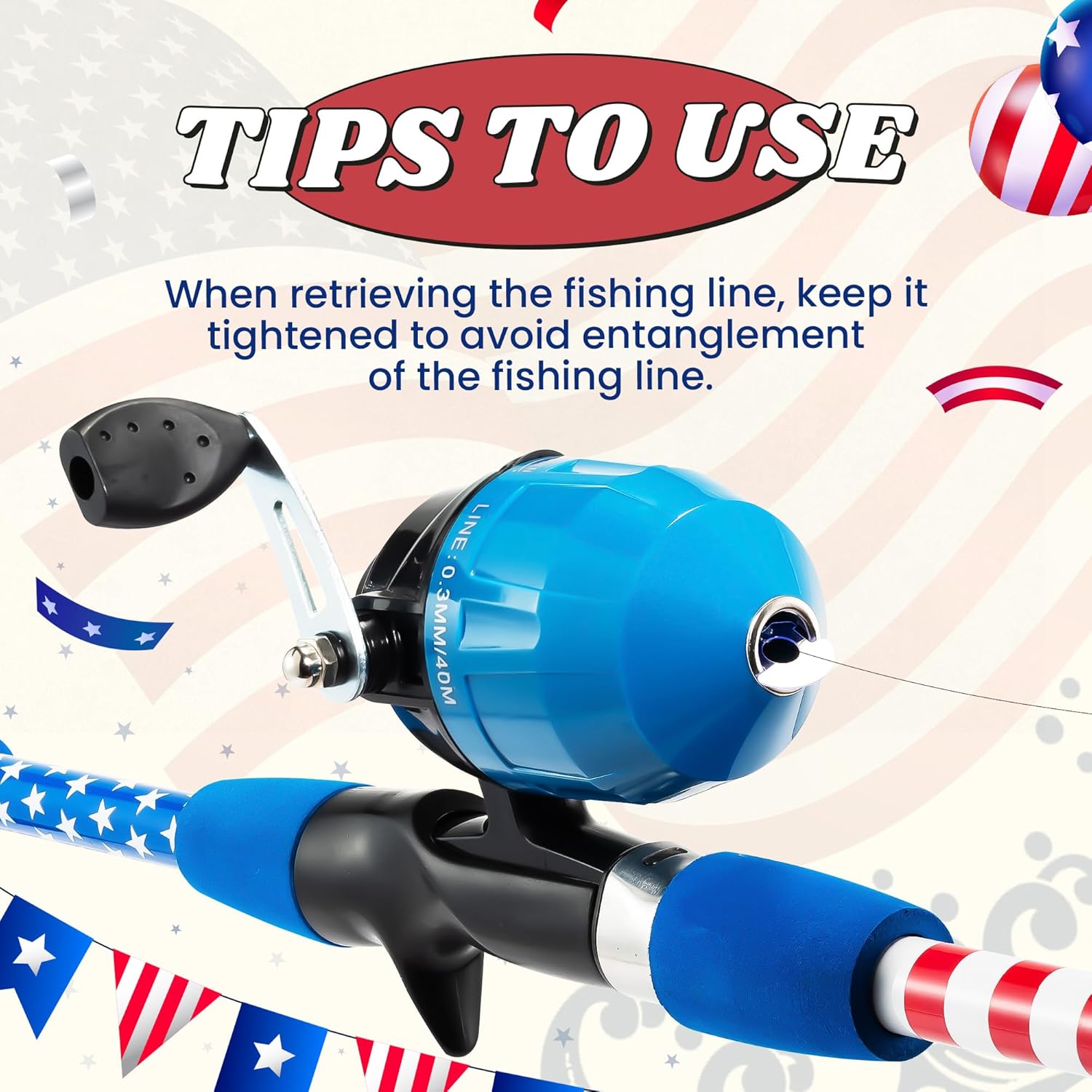 Skiennix Kids Fishing Pole - Portable Telescopic Rod & Reel Combo with Tackle Box & Net | Ideal for Boys & Girls